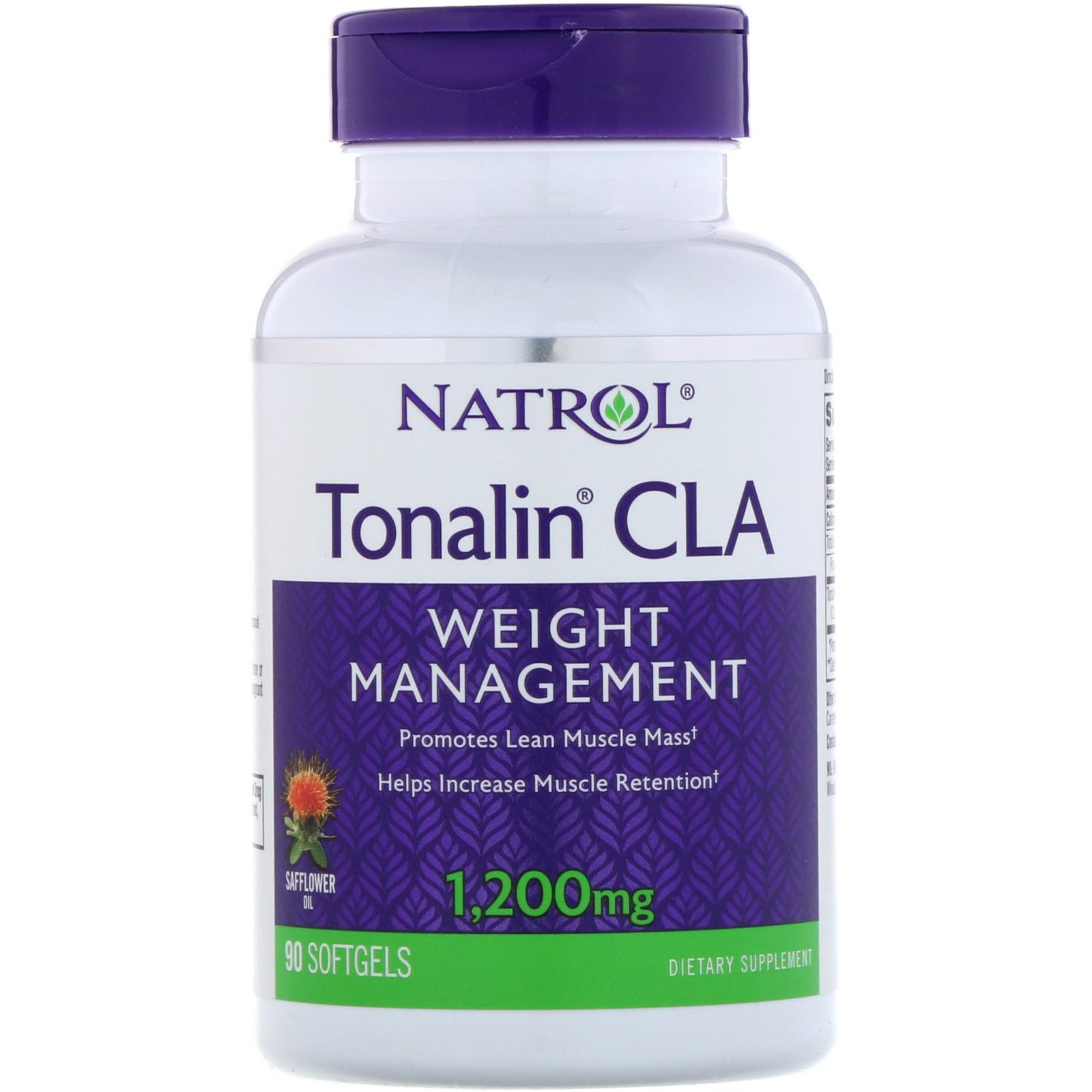 Comprar Natrol, Tonalin CLA, 1200 mg, 90 Cápsulas Softgel - Imagem 3