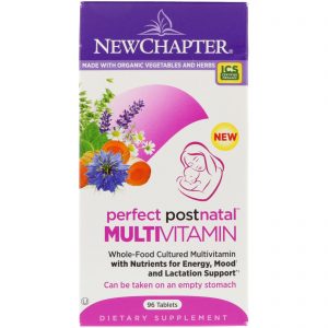 Comprar New Chapter, Perfect Postnatal, Multivitamin, 96 Tablets