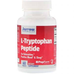 Comprar Jarrow Formulas, Peptídeo de L-Triptofano, 60 Comprimidos