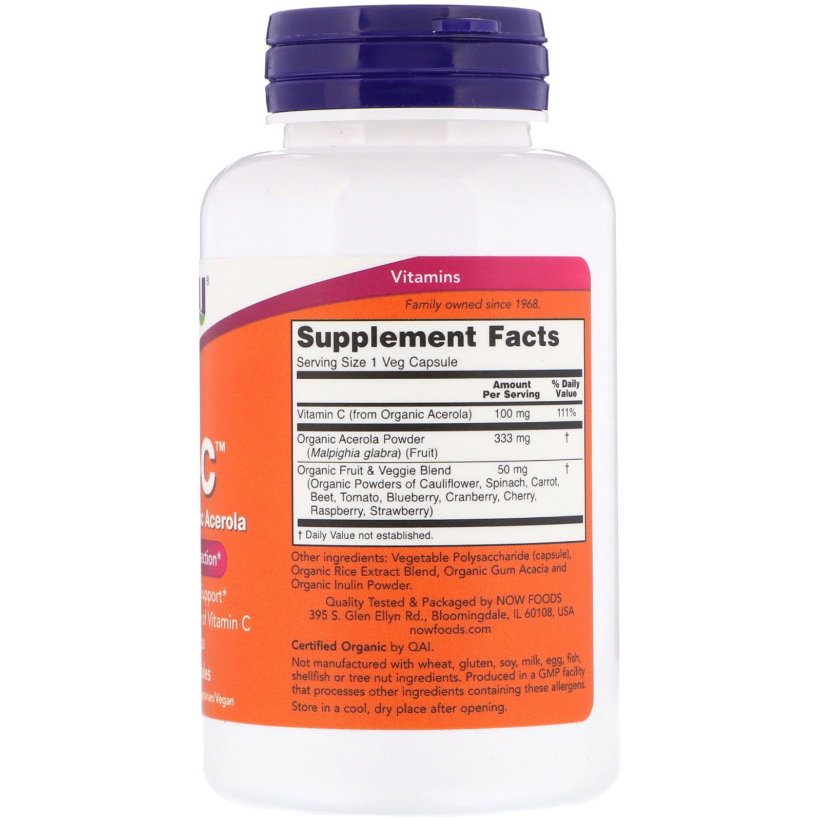 Comprar Now Foods, Tru-C, 60 Cápsulas Vegetais - Imagem 2