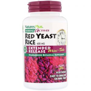 Comprar Nature's Plus, Ativos à base de ervas, arroz de levedura vermelha, 600mg, 120 mini tabletes