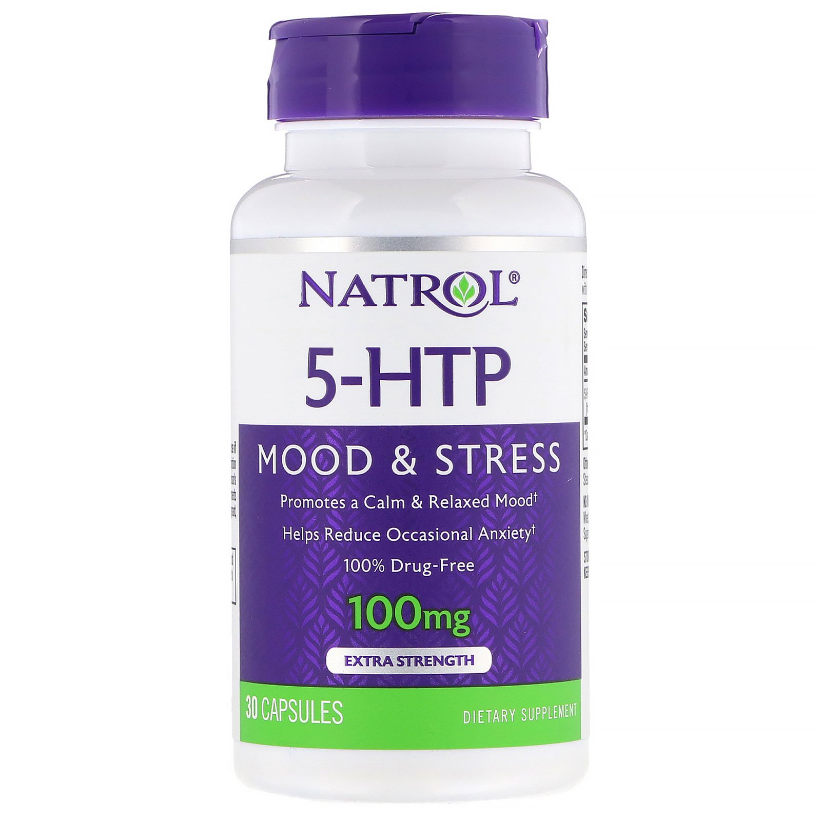 Comprar Natrol, 5-HTP, Extra Strength, 100 mg, 30 Capsules