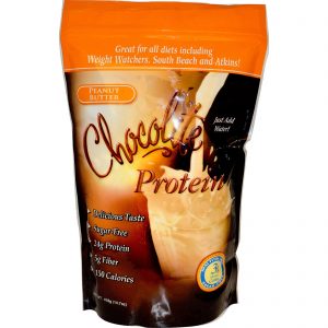 Comprar HealthSmart Foods, ChocoRite Protein, Peanut Butter, 14.7 oz (418 g)