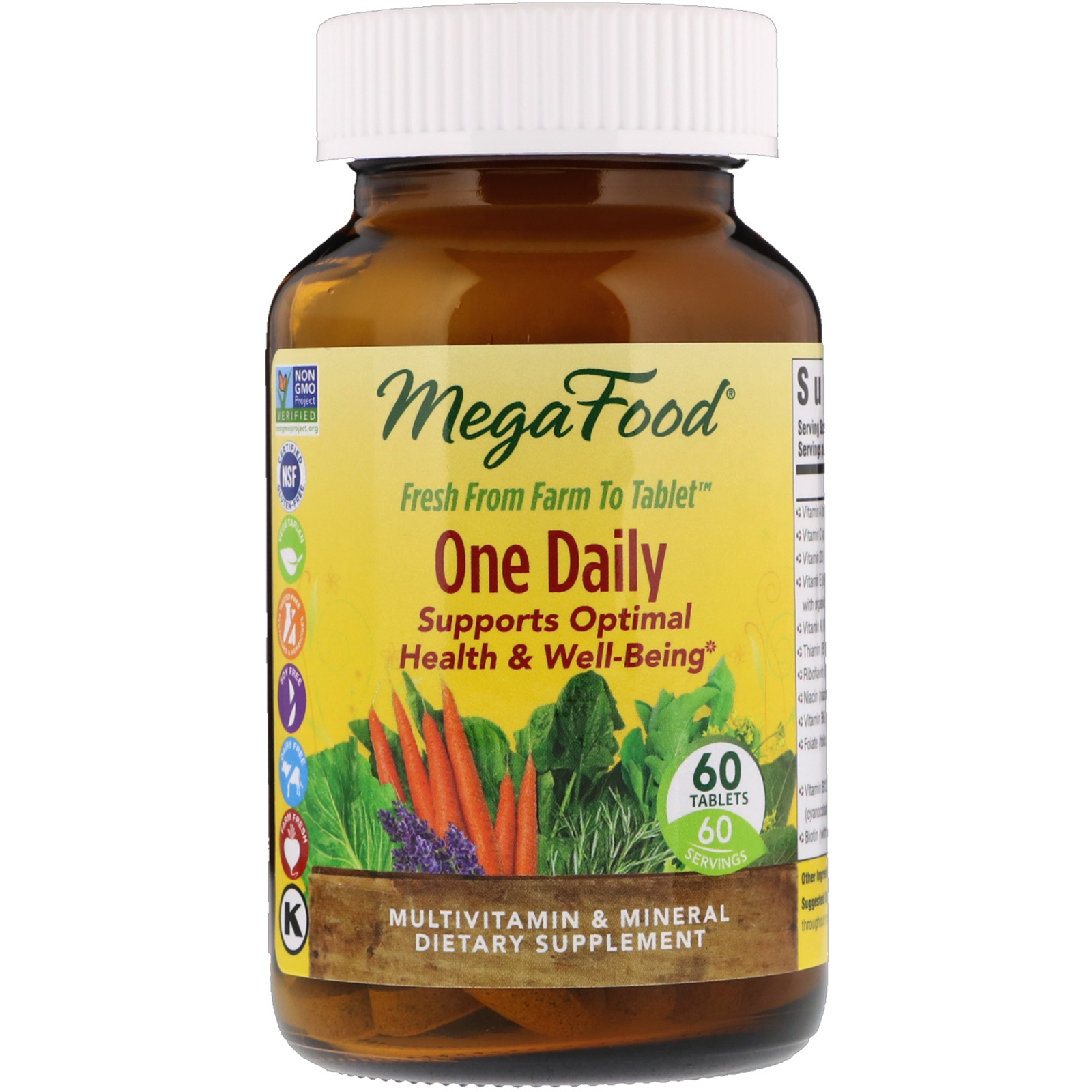 Comprar MegaFood, Diário, 60 Tabletes