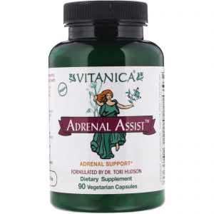 Comprar Vitanica, Assistência Adrenal, Auxílio Adrenal, 90 Cápsulas Vegetarianas
