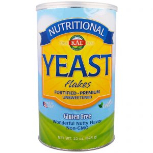 Comprar KAL, Flocos de Levedura Nutricional, Sem Açúcar, 624 g (22 oz)