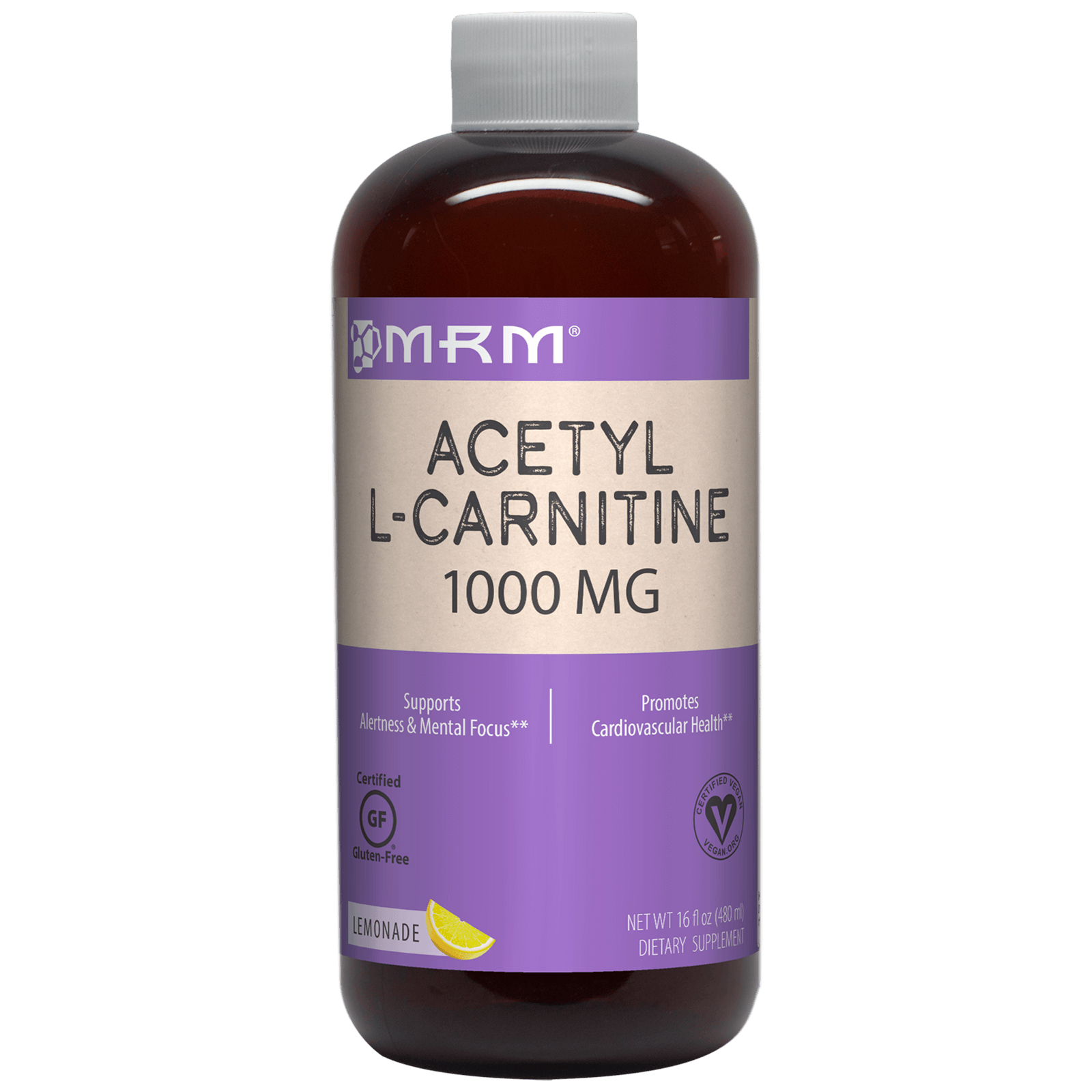 Comprar MRM, Acetil L-Carnitina, Sabor Limonada, 1000 mg, 16 fl oz (480 ml)