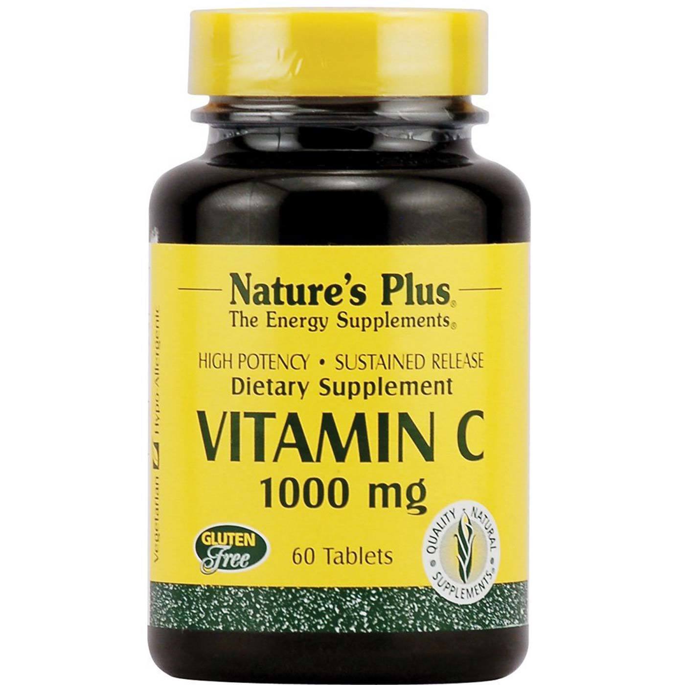 Comprar Nature's Plus, Vitamina C 1000 mg com Rosa Mosqueta - 60 Tabletes