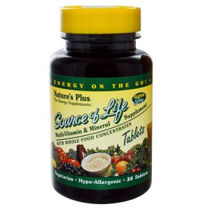 Comprar Nature's Plus, Multivitamínico Source of Life® - 30 Tabletes