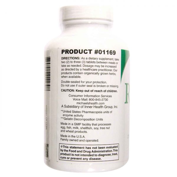 Comprar Michael's, W-Zymes Xtra™ Enzimas - 270 Tabletes - Imagem 4