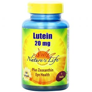 Comprar Nature's Life, Luteína 20 mg - 100 Cápsulas