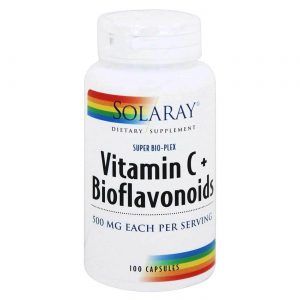 Comprar Solaray, Super Bio-Plex Vitamina C & Bioflavonóides - 100 Cápsulas
