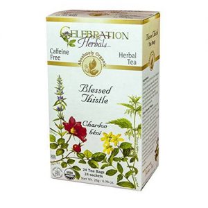 Comprar Celebration Herbals, Chá de Cardo Santo Orgânico - 24 Saquinhos de Chá