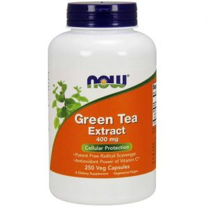 Comprar Now Foods, Extrato de Chá Verde 400 mg - 250 Cápsulas
