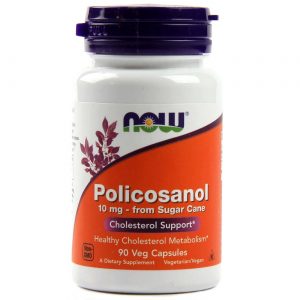 Comprar Now Foods, Policosanol 10 mg - 90 Cápsulas Vegetarianas
