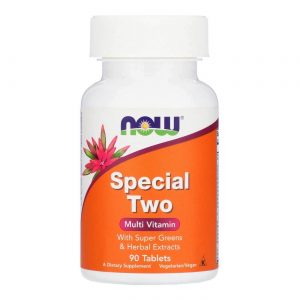 Comprar Now Foods Especial Dois multi com 850 mg superaLimantos verdes 90 Tabletes