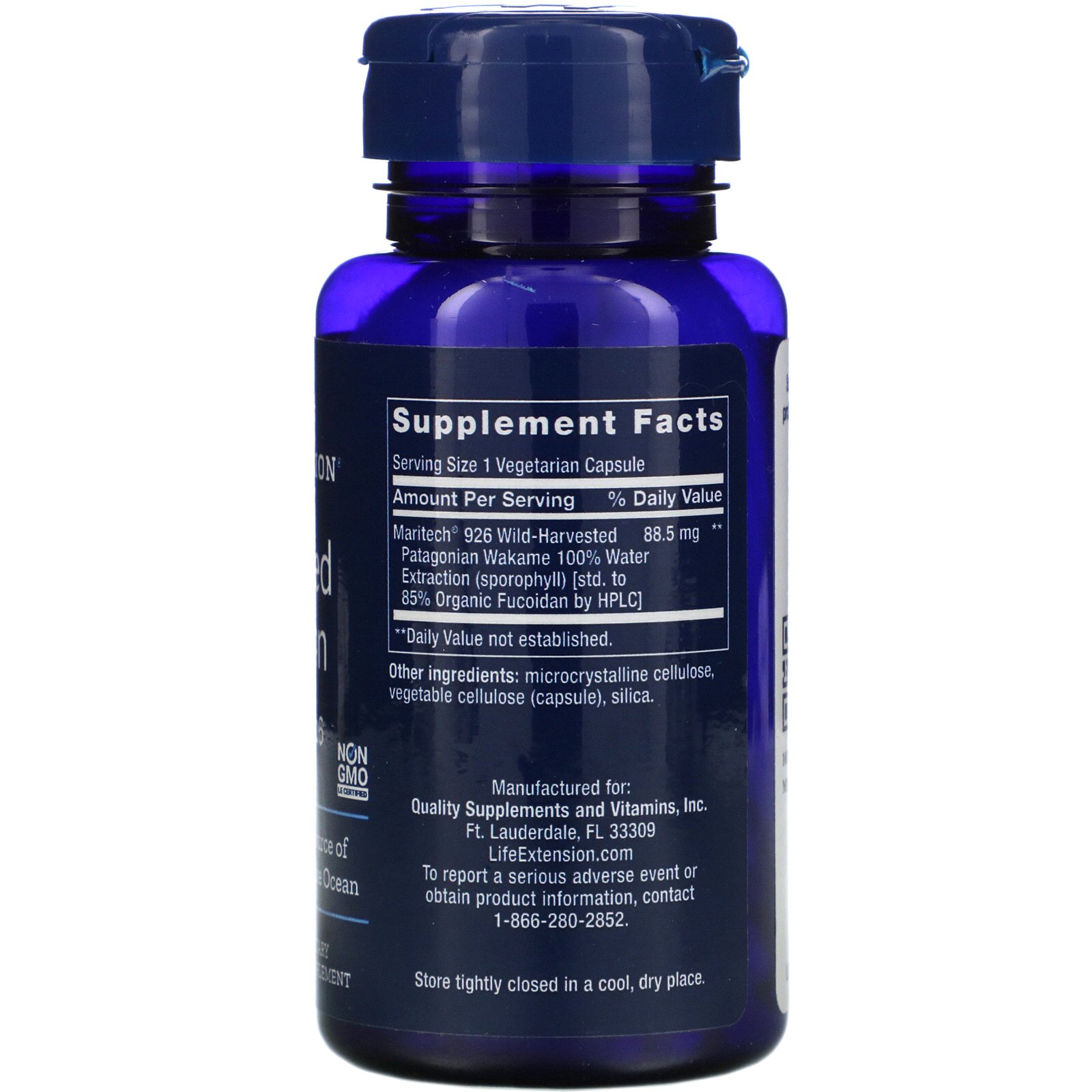 Comprar Life Extension, Fucoidan Otimizado com Maritech 926, 60 Cápsulas Vegetais - Imagem 2