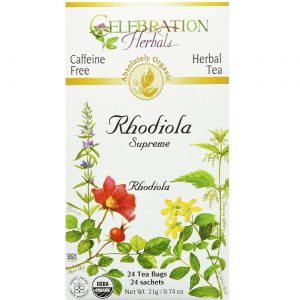 Comprar Celebration Herbals Tea, Chá de Rodiola Supreme - 24 Saquinhos de Chá