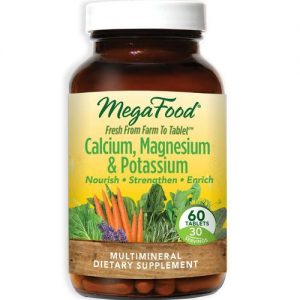 Comprar MegaFood, Cálcio, Magnésio e Potássio - 60 Tabletes