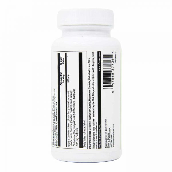 Comprar Natural Balance, Nature's Caffeine™ 200 mg - Cafeína da Natureza - 60 Cápsulas Vegetarianas - Imagem 7