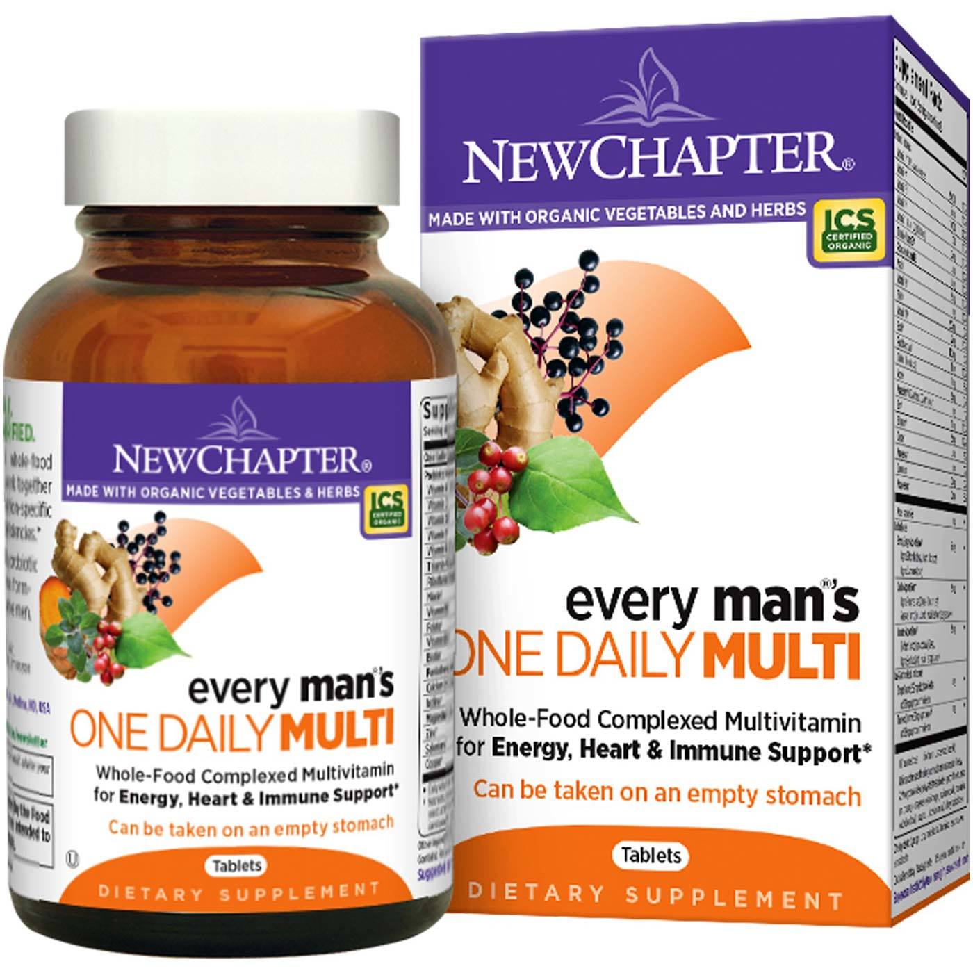 Comprar New Chapter, Multivitamínico para Homens Every Man's Once Daily - 24 Tabletes