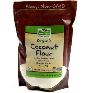 Comprar Now Foods, Farinha de Coco Orgânico - 454 g