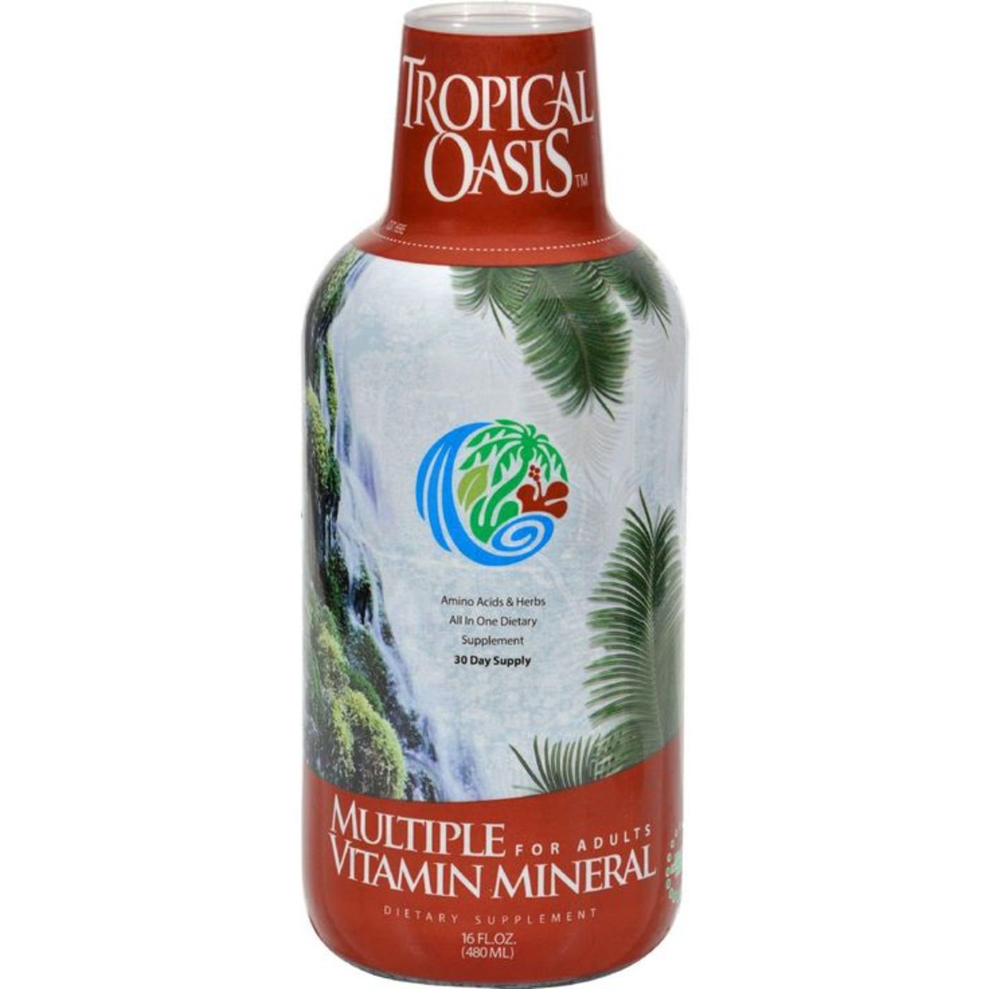 Comprar Tropical Oasis, Mineral vitamínico líquido múltiplo para adultos - 480 mL