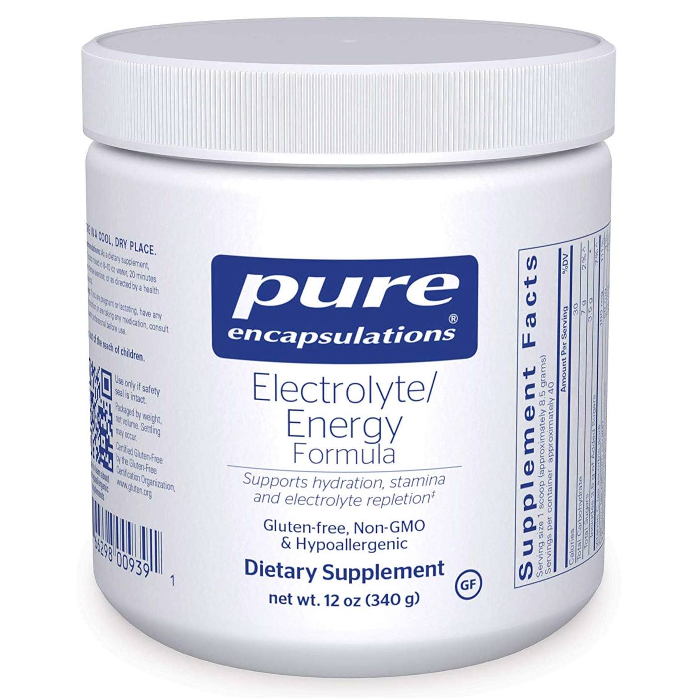 Comprar Pure Encapsulations, Fórmula de Energia Eletrolítica - 12 oz (340 g)