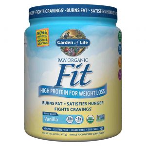 Comprar Garden of Life, RAW Fit Proteína Vegetal, Baunilha - 420 g