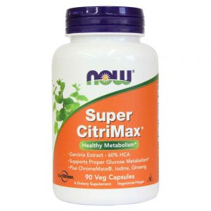 Comprar Now Foods, Super Citrimax® Extra Forte 750 mg - 90 Cápsulas