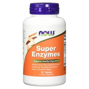 Comprar Now Foods, Super Enzimas - 90 Comprimidos