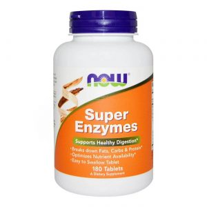 Comprar Now Foods, Super Enzimas - 180 Tabletes