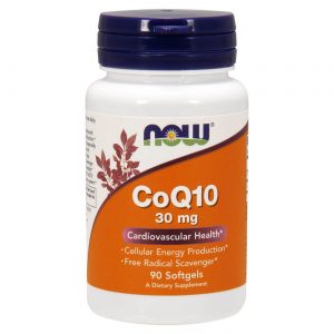 Comprar CoQ10 30 mg Now Foods 90 Cápsulas em Gel