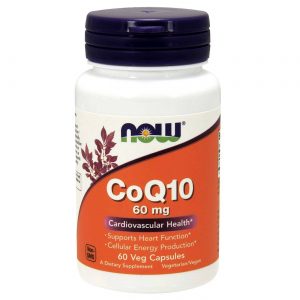 Comprar Now Foods, CoQ10 60 mg - 60 Cápsulas Vegetarianas
