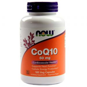 Comprar Now Foods, CoQ10 60 mg - 180 Cápsulas Vegetarianas