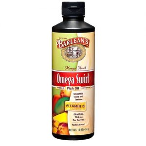 Comprar Barlean's, Swirl Ômega - Óleo de Peixe - 454g
