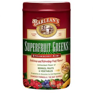 Comprar Barlean's Orgânico Oils Superfruit Verdes Morango Kiwi 9,52 onças