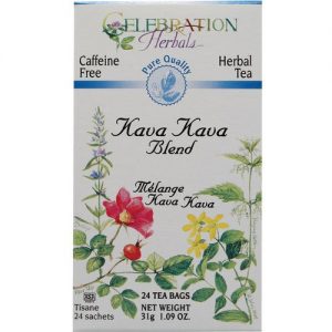 Comprar Celebration Herbals, Chá de Mistura de Kava Kava - 24 Saquinhos de Chá
