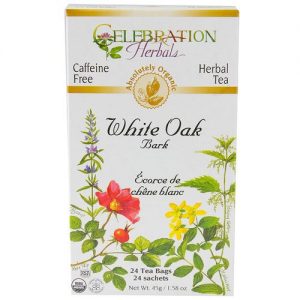 Comprar Celebration Herbals, Chá da Casca de Carvalho Branco - 24 Saquinhos de Chá
