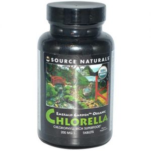 Comprar Source Naturals, Emerald Garden™ - 100% Chlorella Orgânico - 300 Capsulas