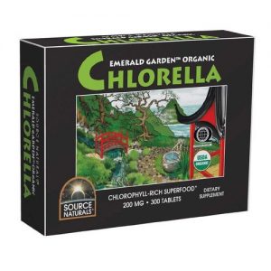 Comprar Source Naturals, Emerald Garden™ Chlorella 100% Orgânica 200 mg - 300 Tabletes