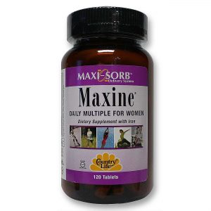 Comprar Country Life, Maxine® Mutivitamínico Diário Para Mulheres - 120 Tabletes