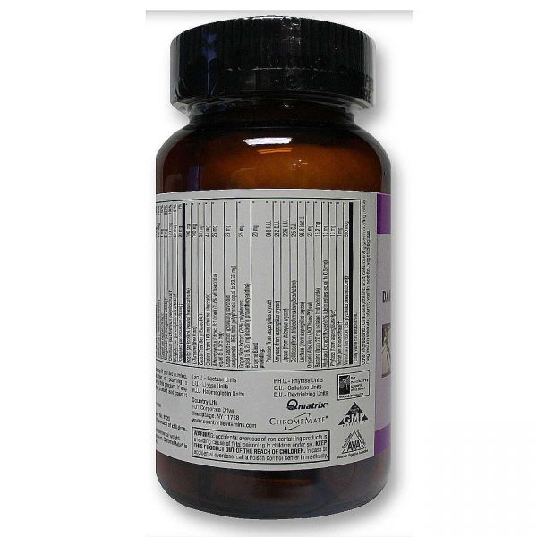 Comprar Country Life, Maxine® Mutivitamínico Diário Para Mulheres - 120 Tabletes - Imagem 4