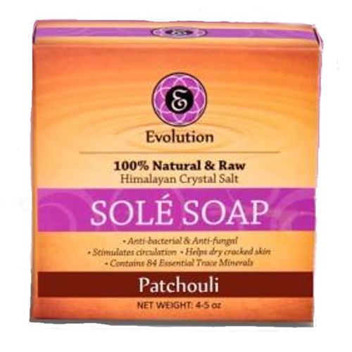 Comprar Evolution Salt Sole Soap, Patchouli - 4.5 oz