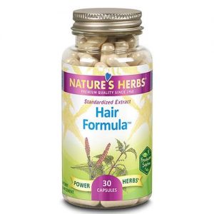 Comprar Nature's Herbs, Fórmula para Cabelo - 30 Cápsulas