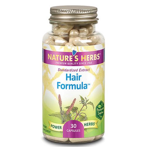 Comprar Nature's Herbs, Fórmula para Cabelo - 30 Cápsulas