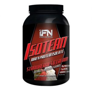 Comprar iForce Nutrition IsoChán, Morangos e creme - 2 lbs
