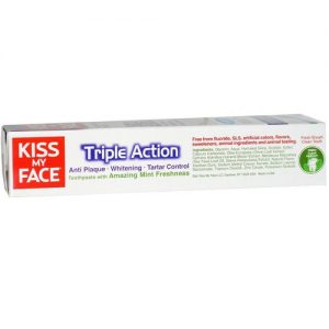 Comprar Kiss My Face, Creme Dental Tripla Ação, Menta - 96 g