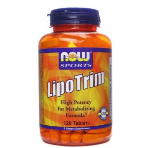Comprar Now Foods, Lipo Trim com L-Carnitina e Cromo - 120 Tabletes