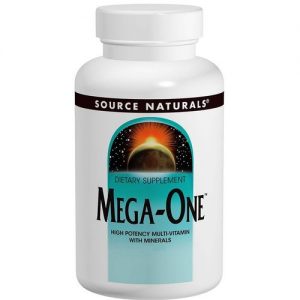 Comprar Source Naturals, Multivitamínico Mega-One™ - 180 Tabletes